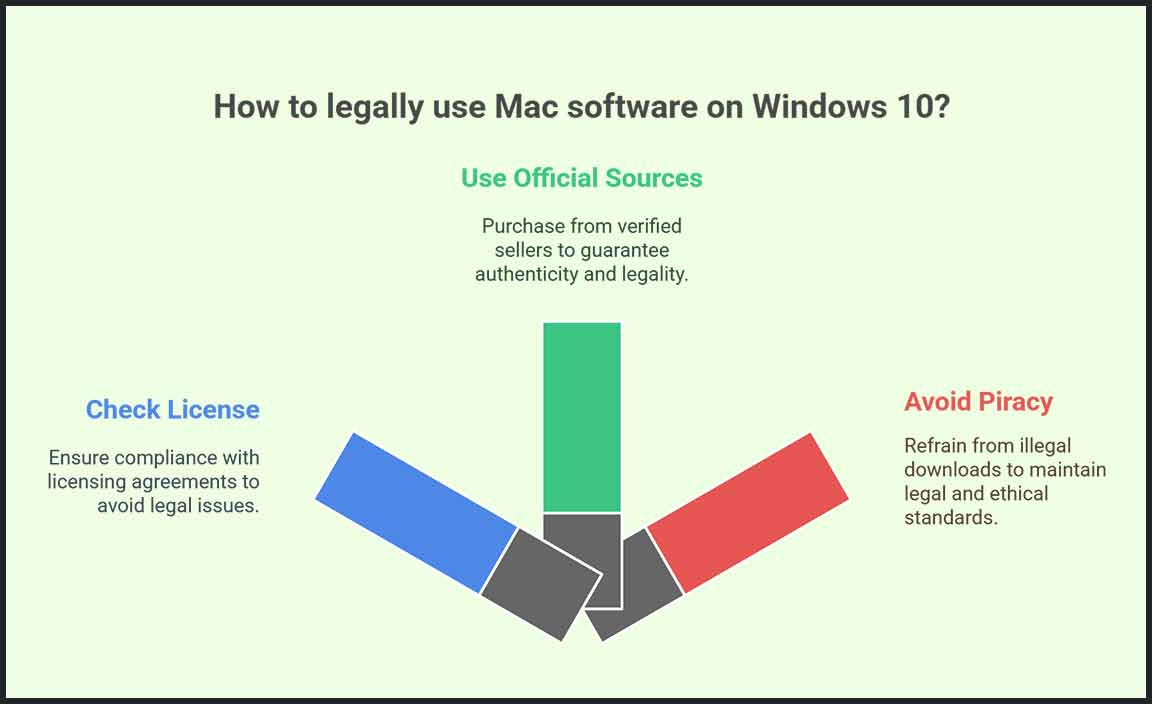 Legal Considerations for Mac Software on Windows 10
