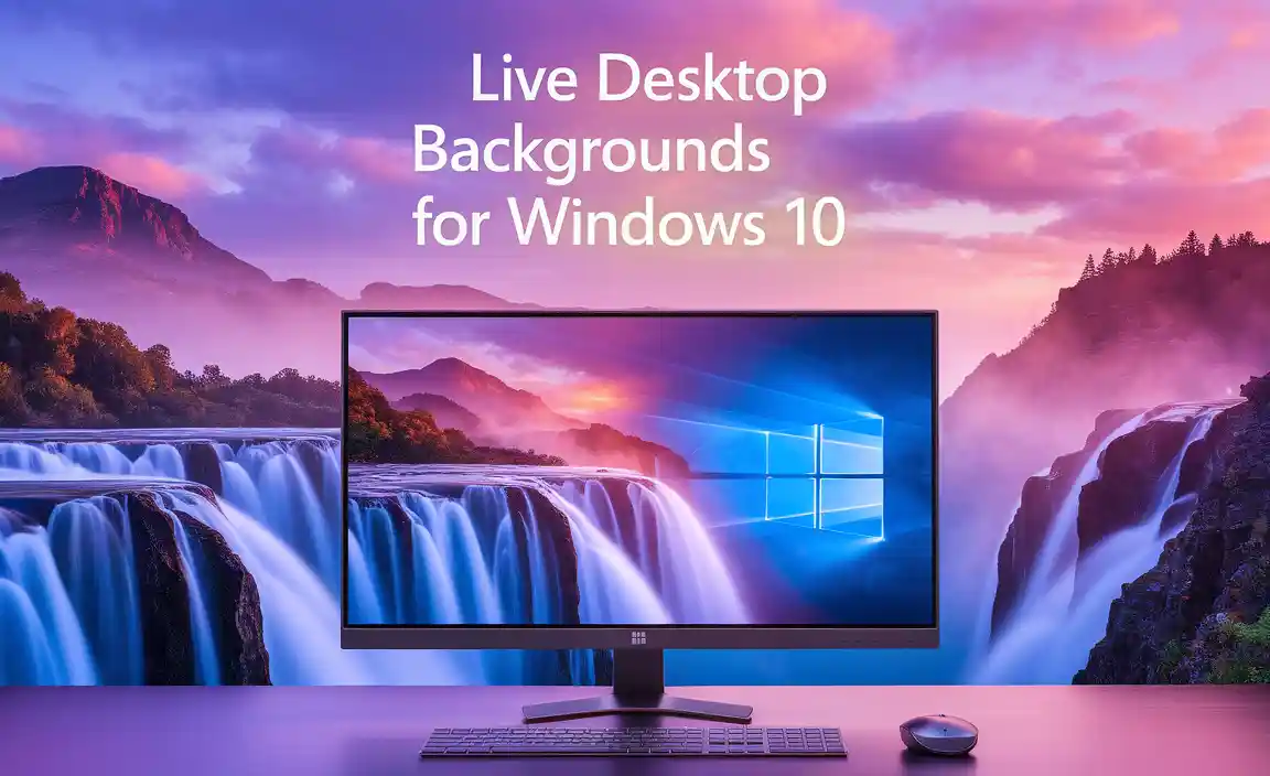 Live Desktop Backgrounds for Windows 10