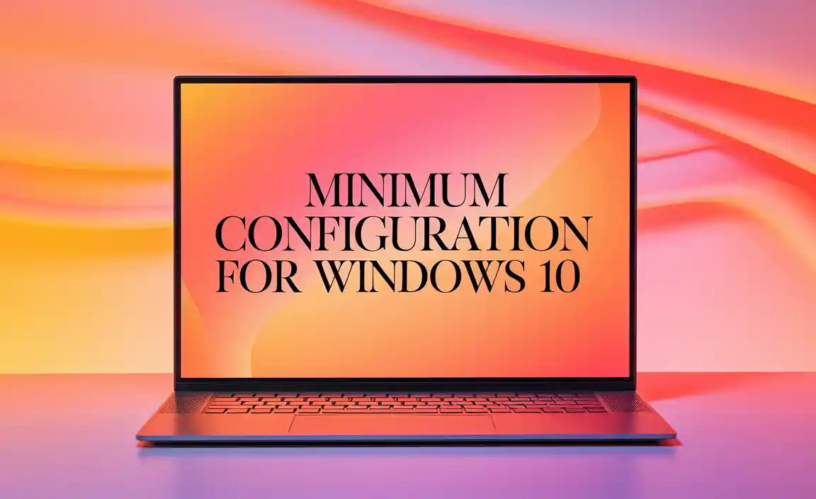 Minimum Configuration For Windows 10: Essential System Requirements