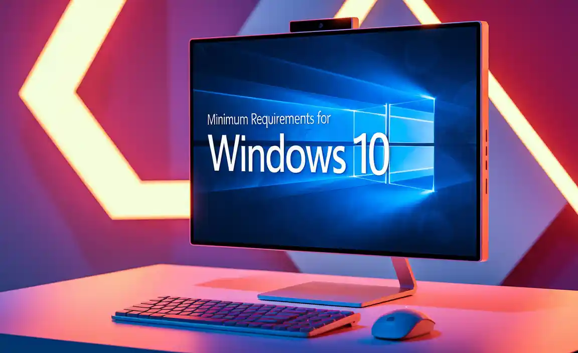 Minimum Required for Windows 10