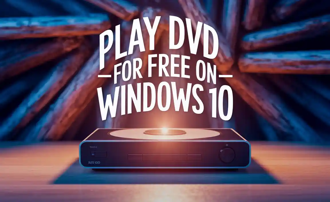 Play DVD for Free on Windows 10