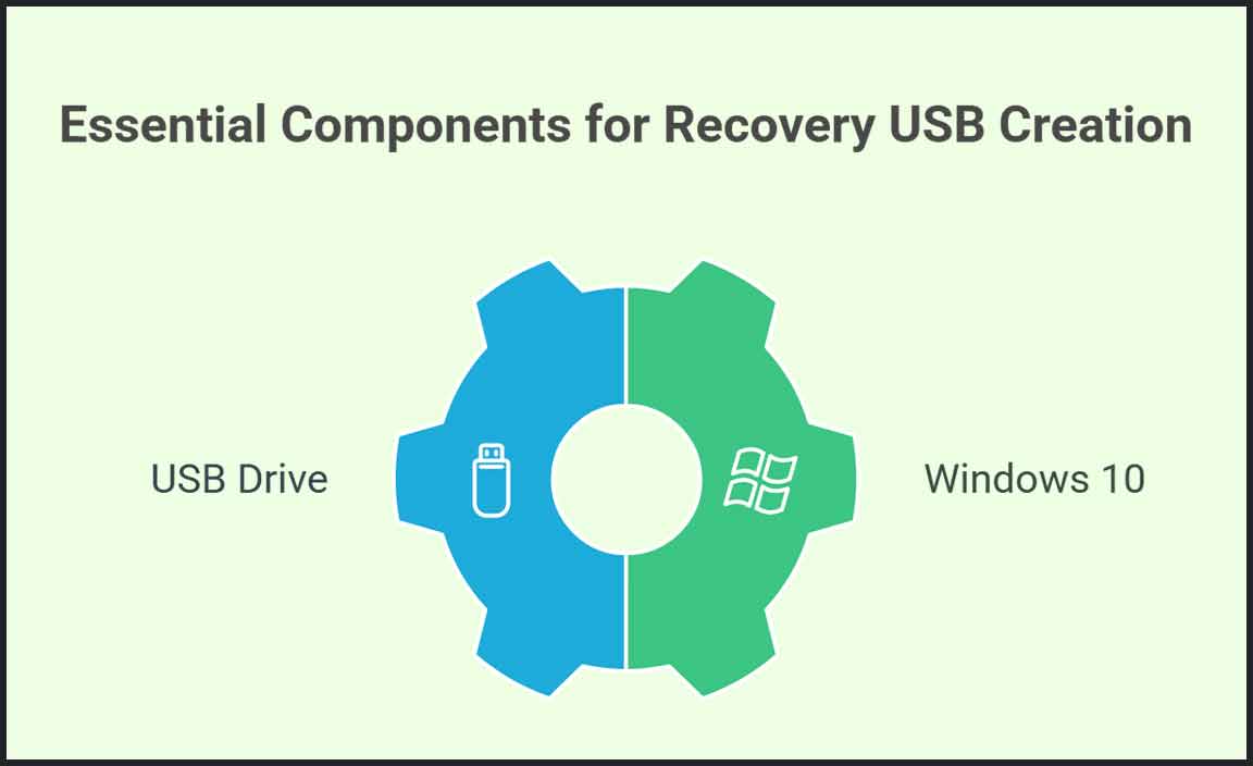 Prerequisites for Creating a Recovery USB