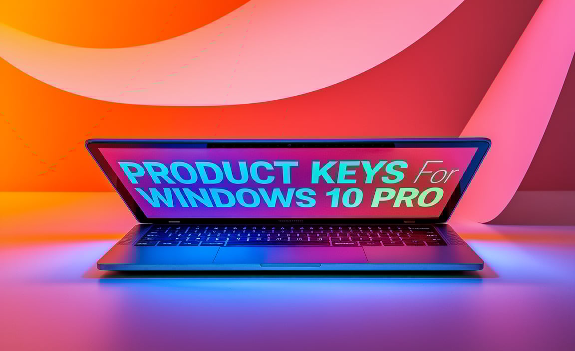 Product Keys For Windows 10 Pro