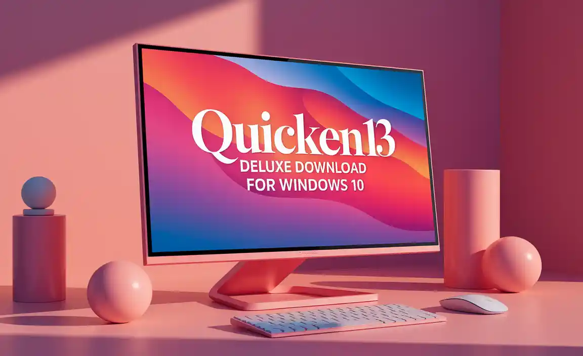 Quicken 13 Deluxe Download for Windows 10