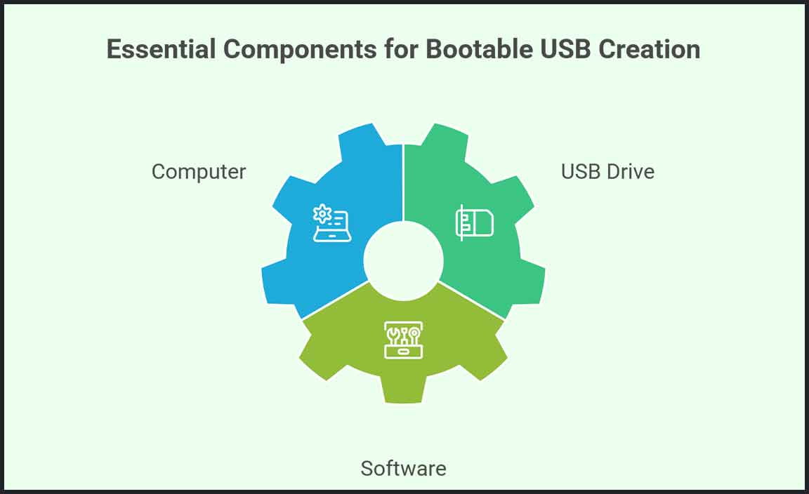 Requirements for Creating a Bootable USB