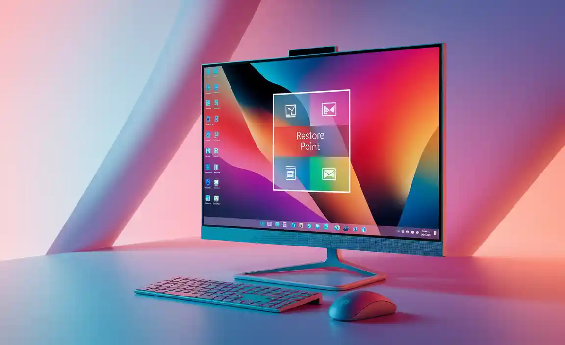 Restoring Your System from a Restore Point