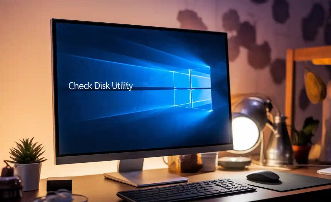 Running Check Disk from Command Prompt