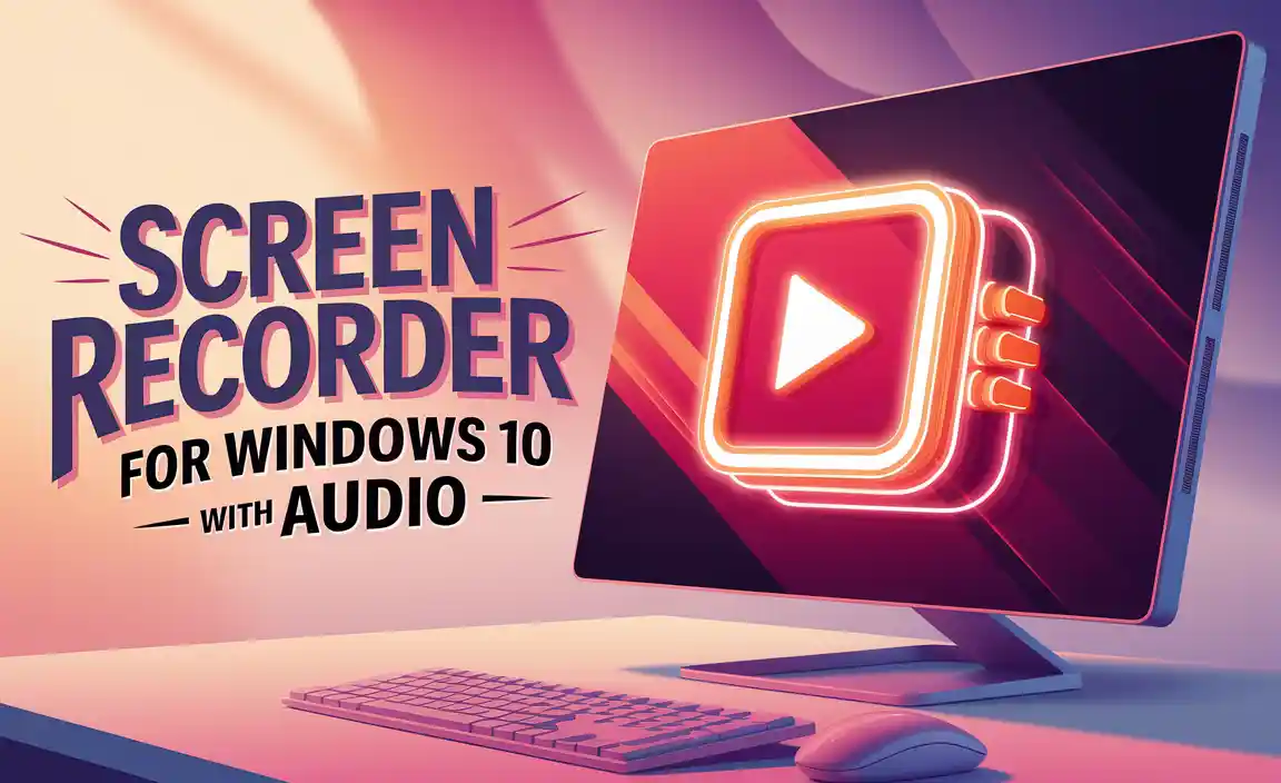 Screen Recorder for Windows 10 with Audio