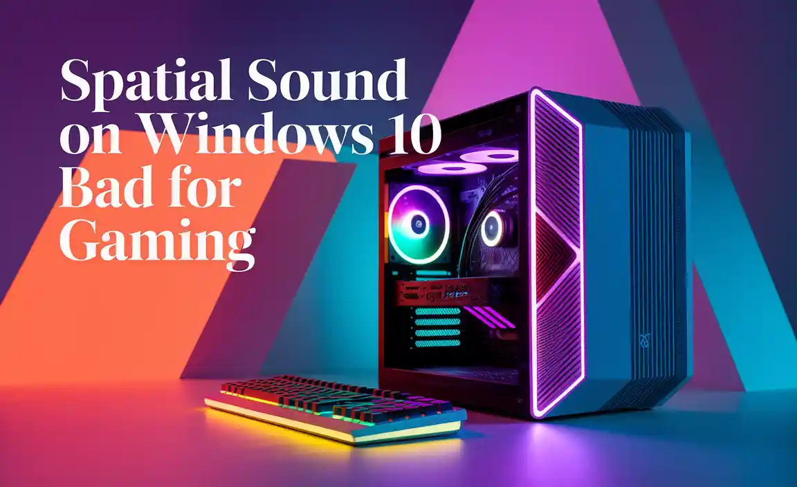 Spatial Sound on Windows 10 Bad for Gaming