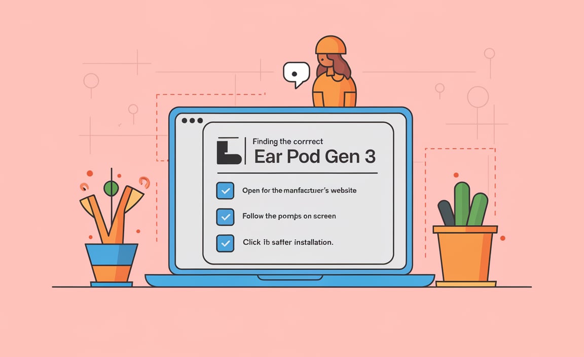 Steps to Install Drivers for Ear Pod Gen 3