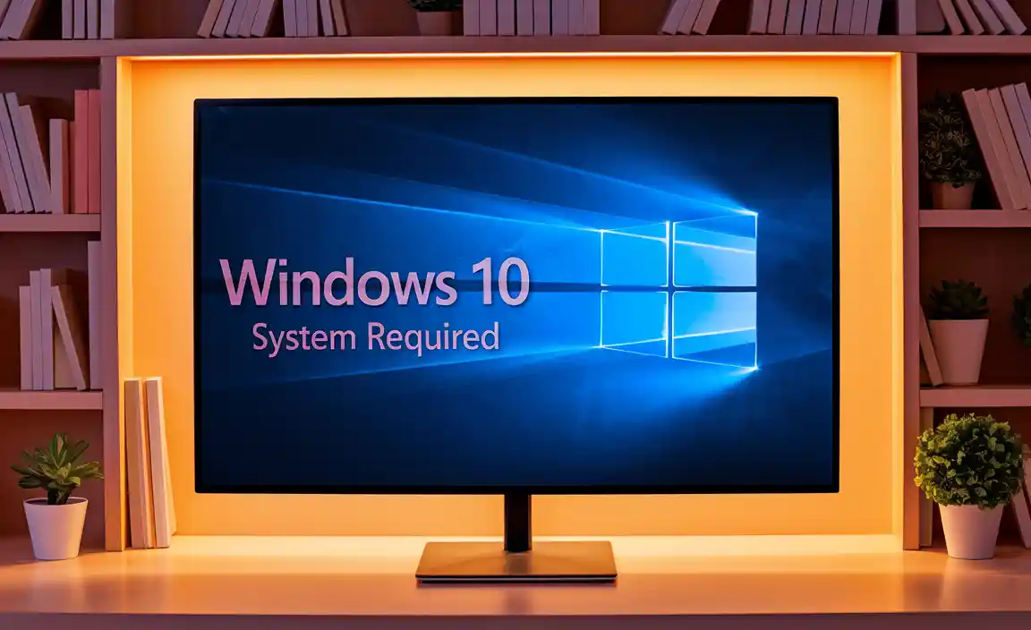 System Requirements for Different Editions of Windows 10