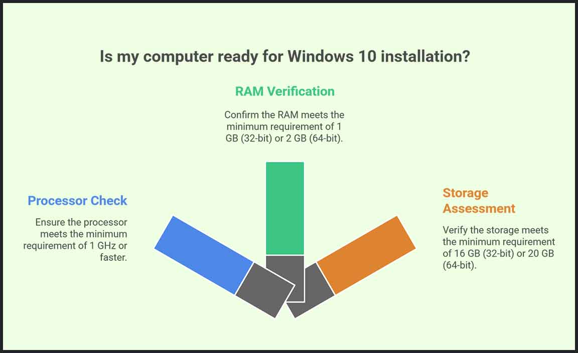 System Requirements for Windows 10 Installation