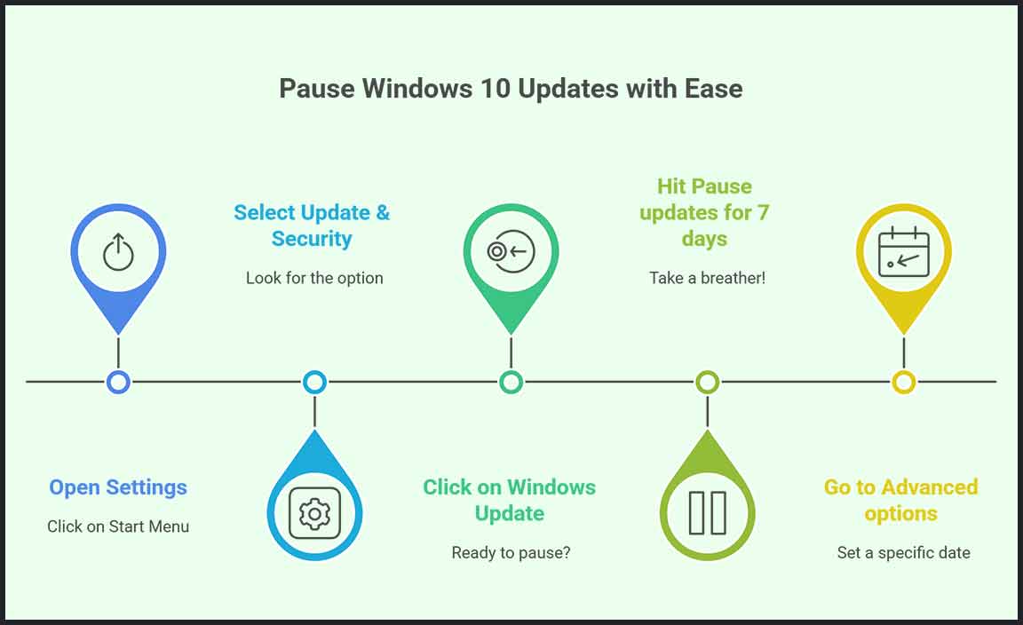 Temporary Solutions to Pause Updates