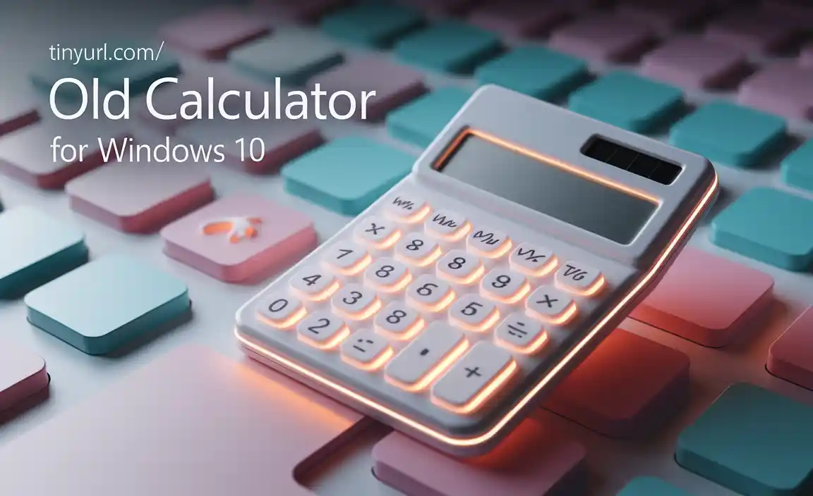 Tinyurl.Com/Old Calculator For Windows 10