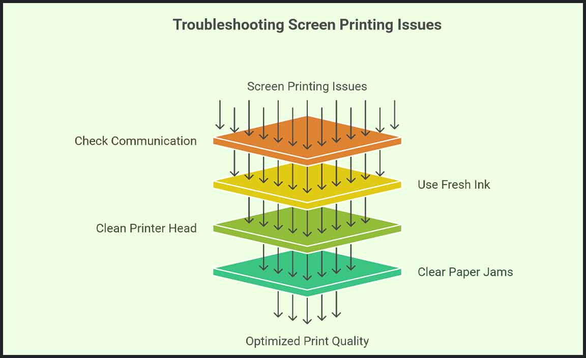 Troubleshooting Common Issues with Screen Printing