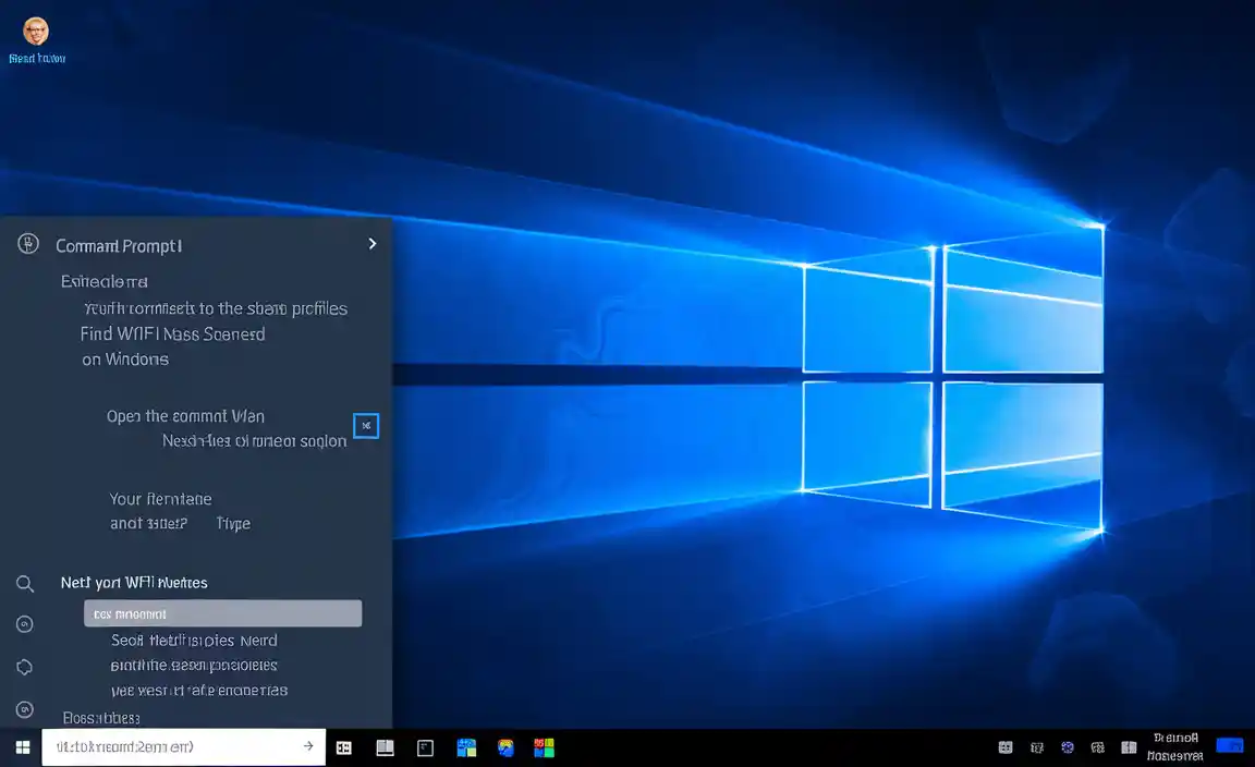 Using Command Prompt to Retrieve WiFi Passwords