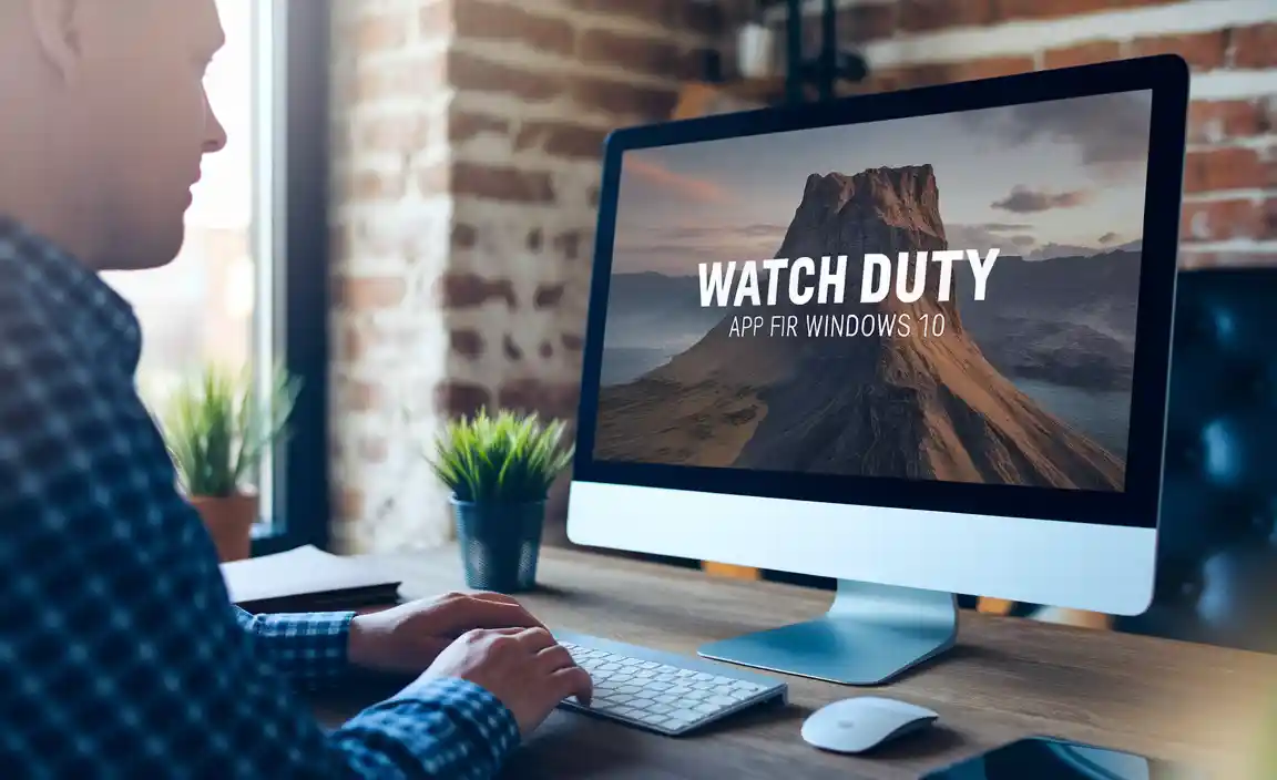 Using Watch Duty App