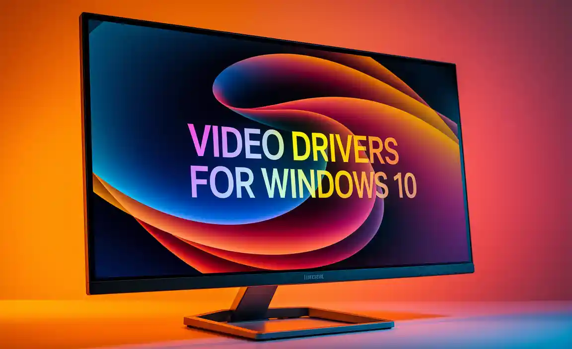Video Drivers for Windows 10