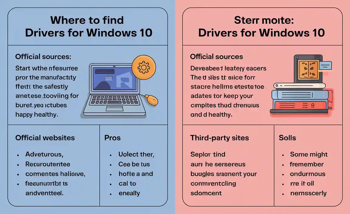 Where to Find Drivers for Windows 10