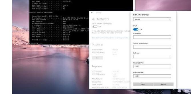 dns settings for windows 10