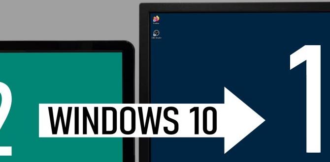 dual monitor setup for windows 10