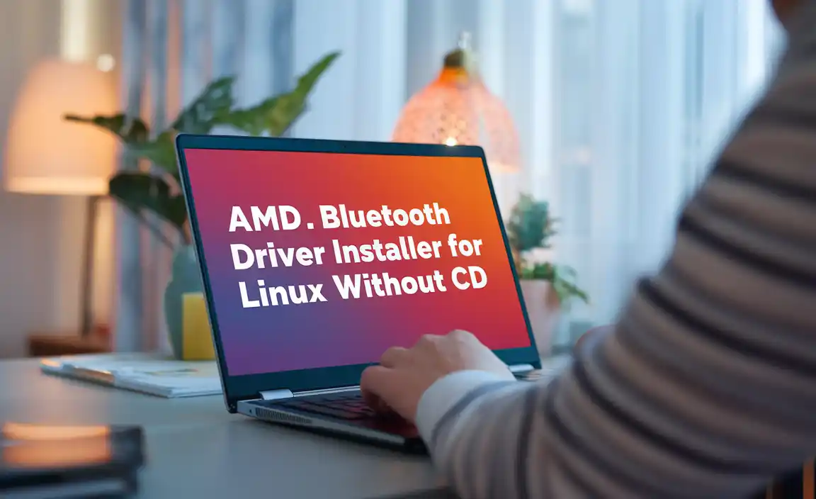 AMD Bluetooth Driver Installer for Linux Without CD