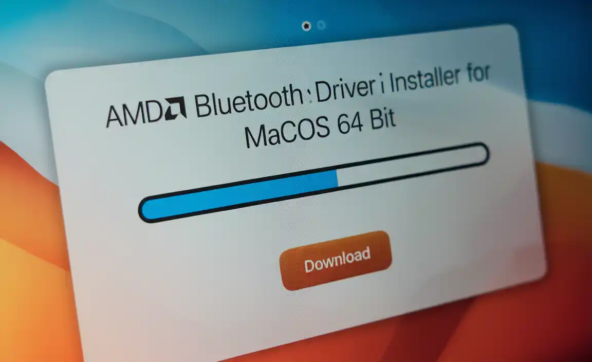 AMD Bluetooth Driver Installer for macOS 64 Bit