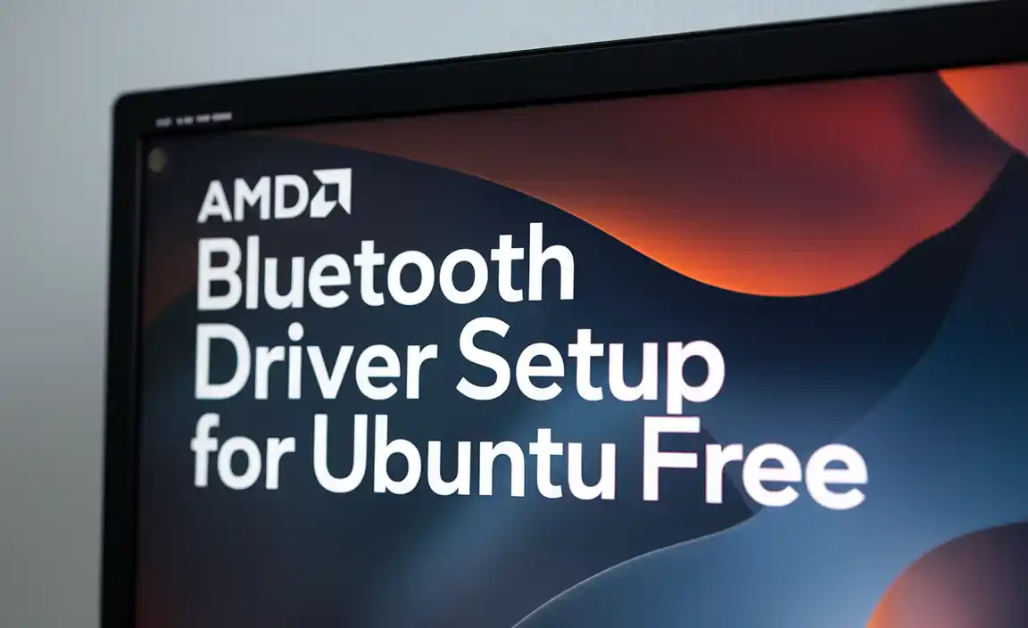 AMD Bluetooth Driver Setup for Ubuntu Free
