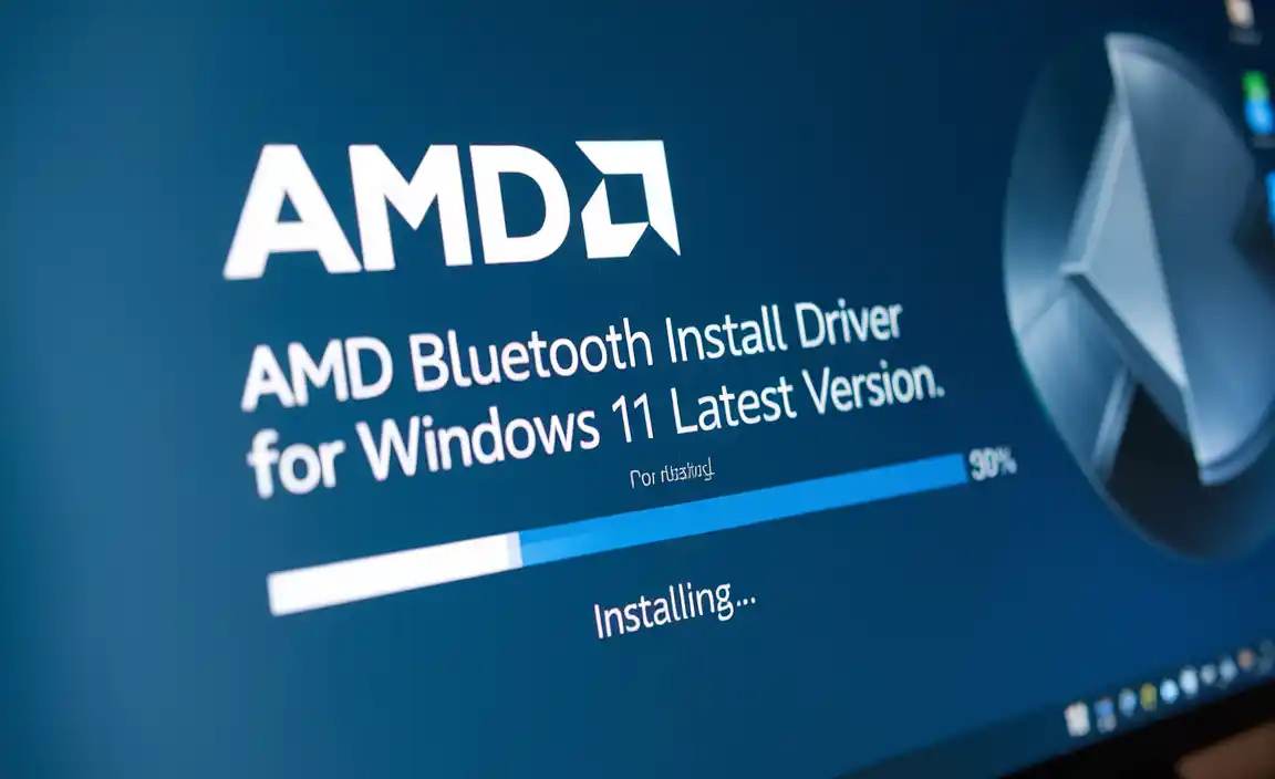 AMD Bluetooth Install Driver for Windows 11 Latest Version