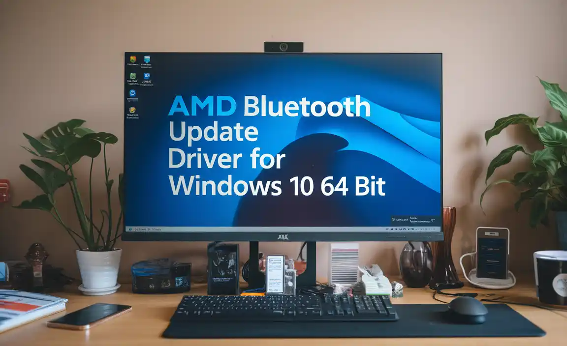 AMD Bluetooth Update Driver for Windows 10 64 Bit