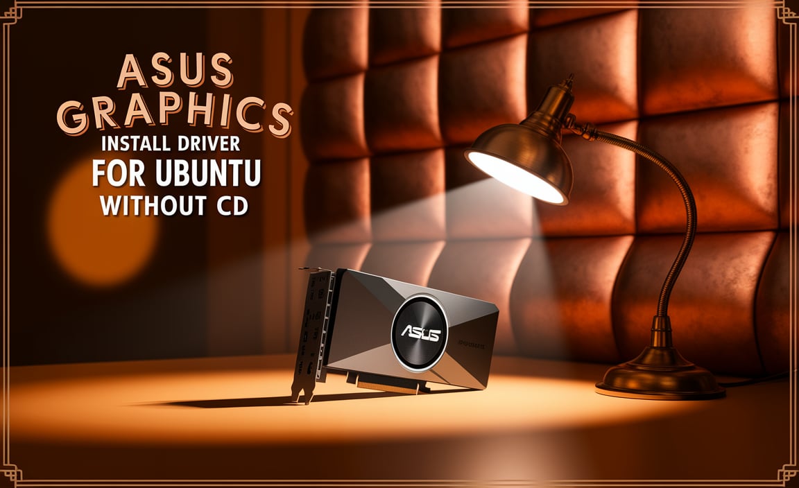ASUS Graphics Install Driver for Ubuntu Without CD