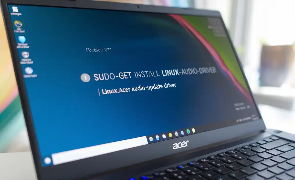 Acer Audio Update Driver For Linux Without Cd: A Guide