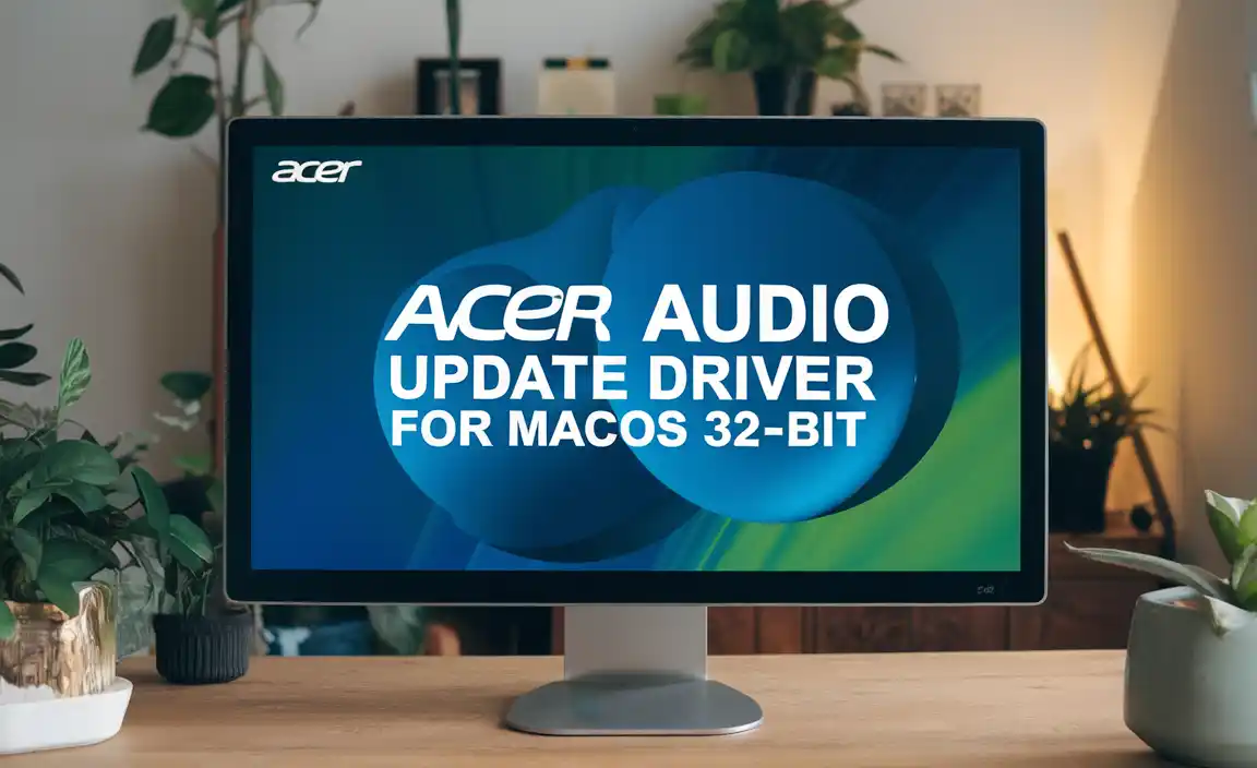 Acer Audio Update Driver for macOS 32-Bit