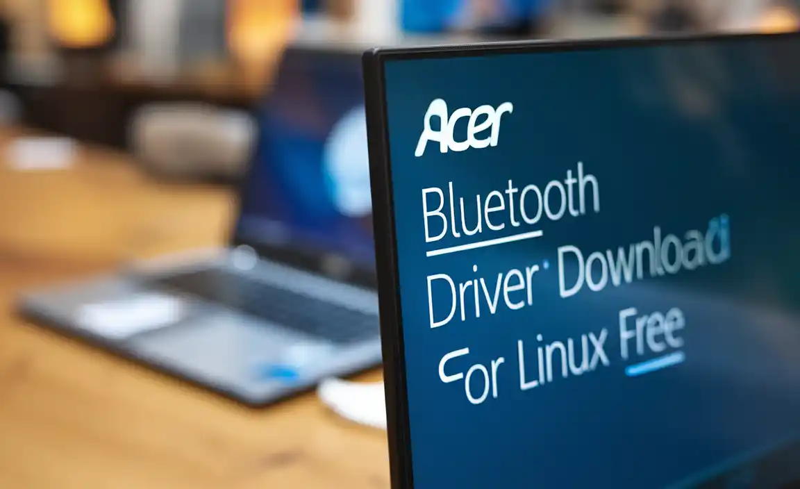 Acer Bluetooth Driver Download for Linux Free