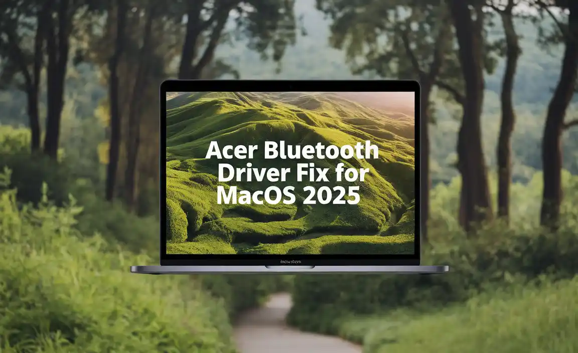 Acer Bluetooth Driver Fix for macOS 2025