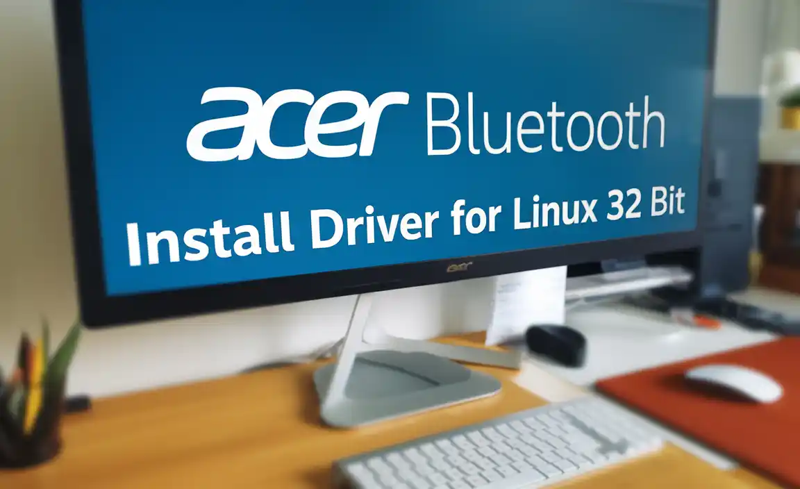 Acer Bluetooth Install Driver for Linux 32 Bit