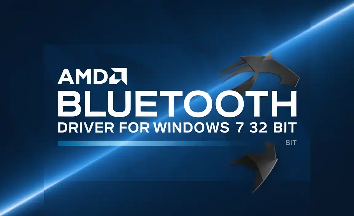 Amd Bluetooth Driver Setup For Windows 7 32 Bit