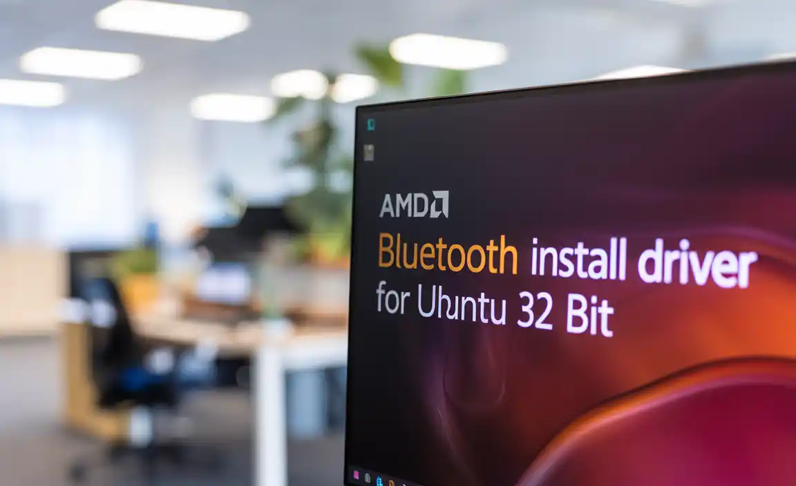 Amd Bluetooth Install Driver for Ubuntu 32 Bit