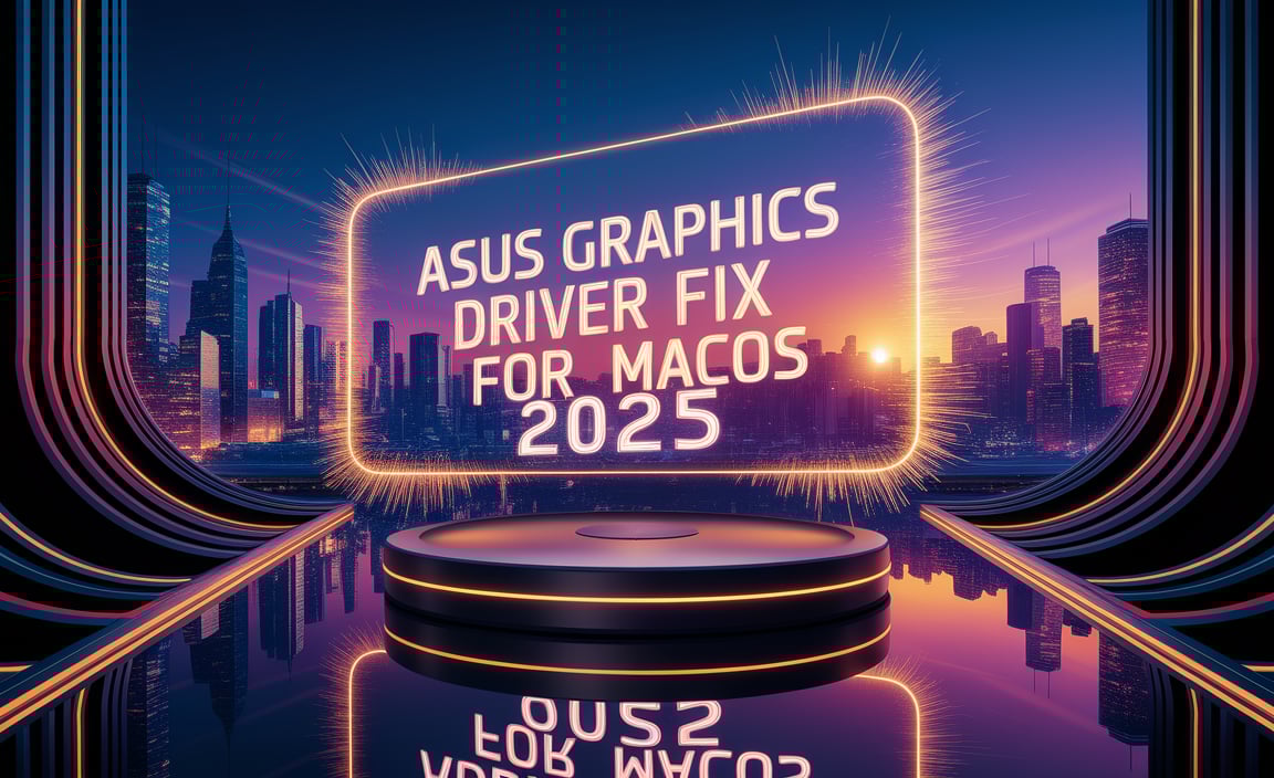 Asus Graphics Driver Fix for macOS 2025
