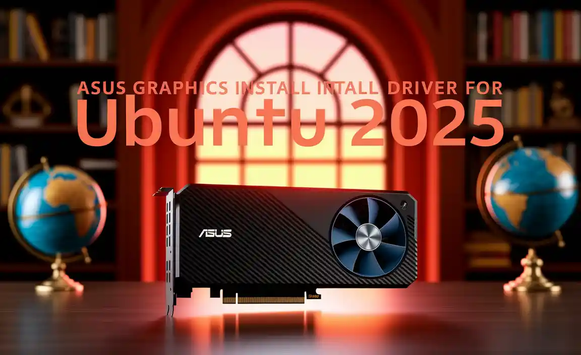 Asus Graphics Install Driver for Ubuntu 2025