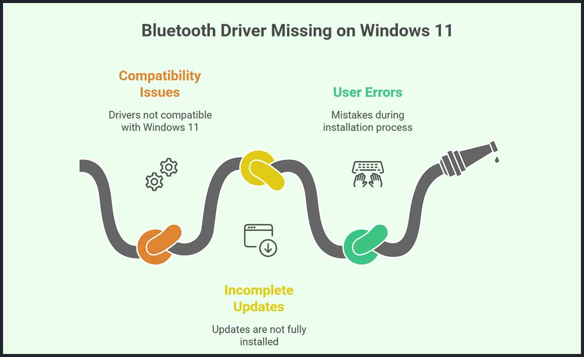 Common Causes of Missing Bluetooth Drivers on Windows 11