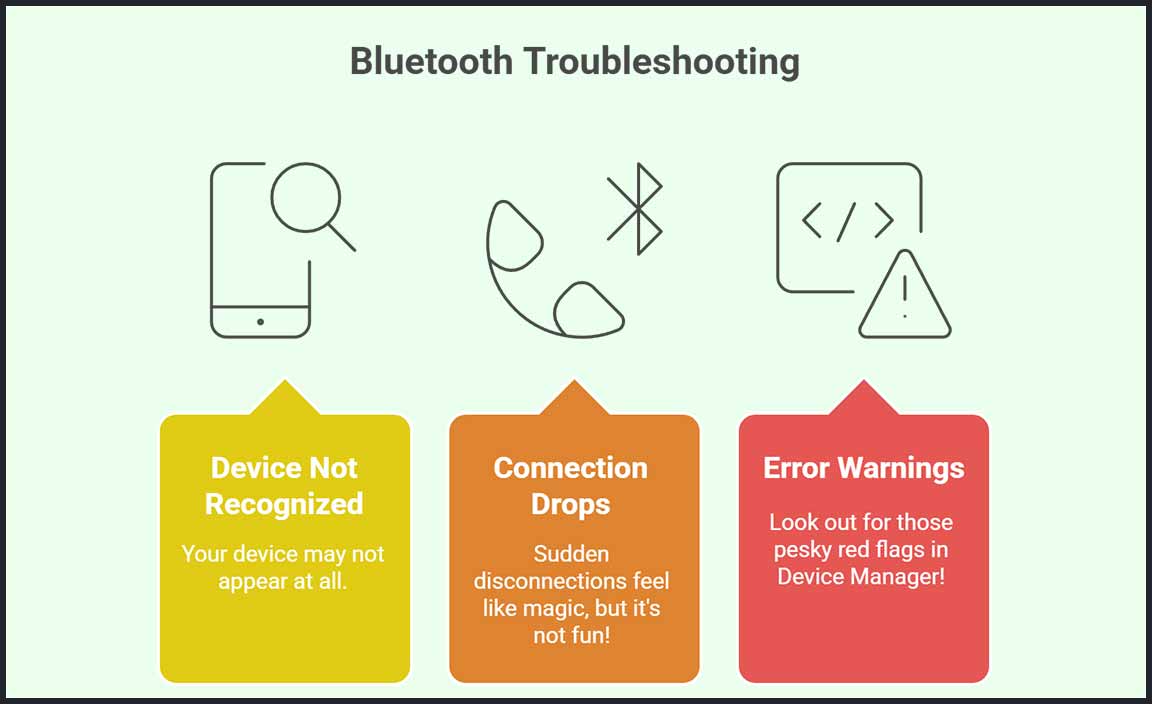 Common Symptoms of Corrupted Bluetooth Drivers