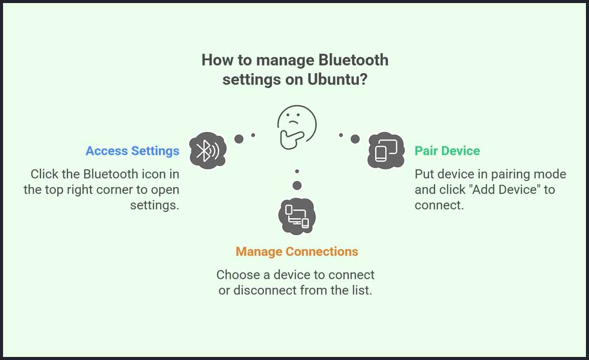 Configuring Bluetooth Settings in Ubuntu