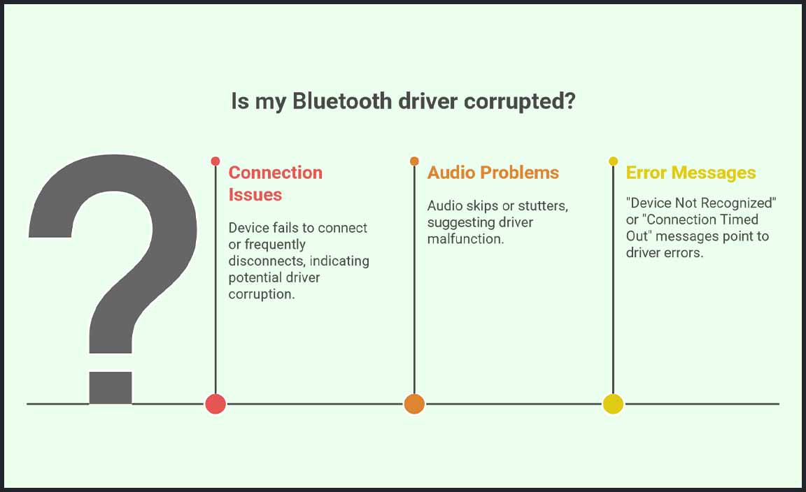 How to Identify a Corrupted Bluetooth Driver