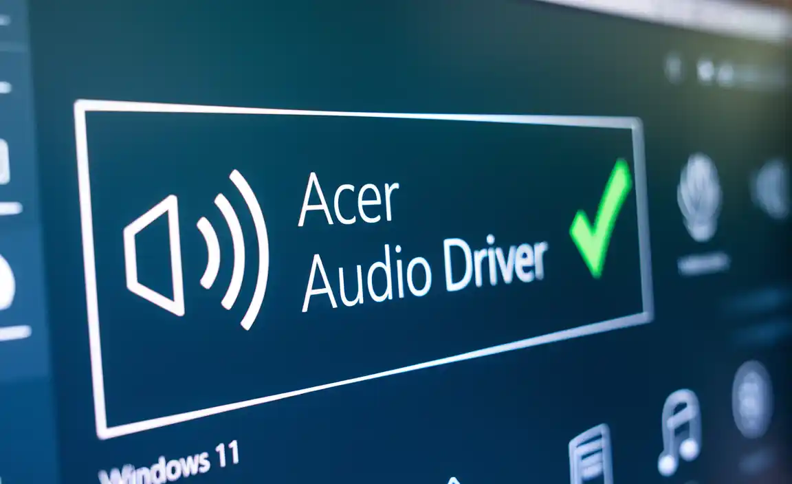 Installing the Audio Driver on Windows 11