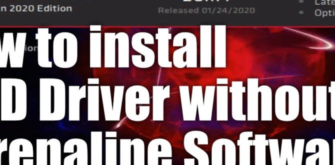 amd monitor driver setup for macos without cd