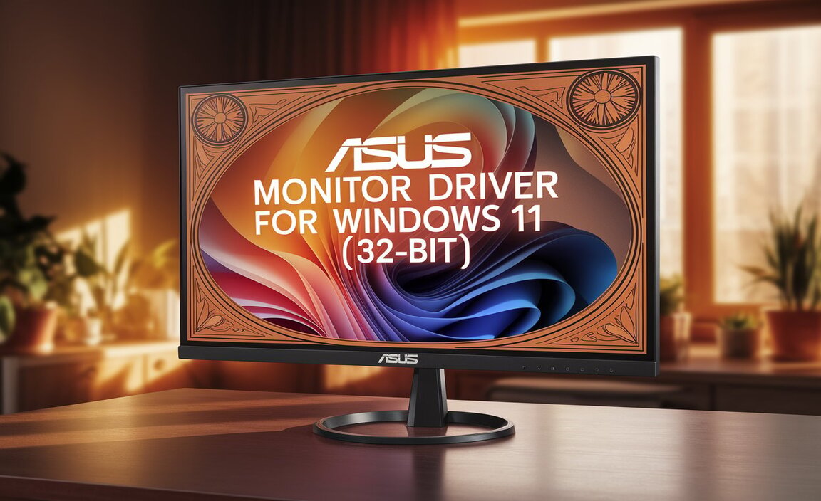 ASUS Monitor Driver for Windows 11 32-Bit