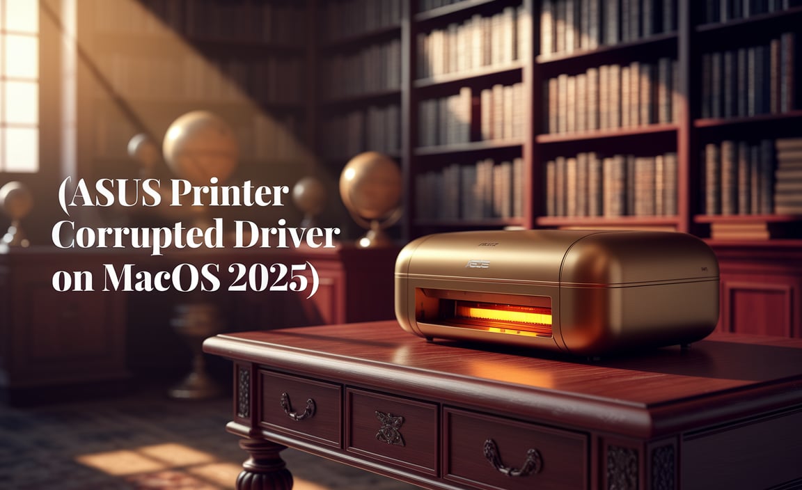 ASUS Printer Corrupted Driver on macOS 2025