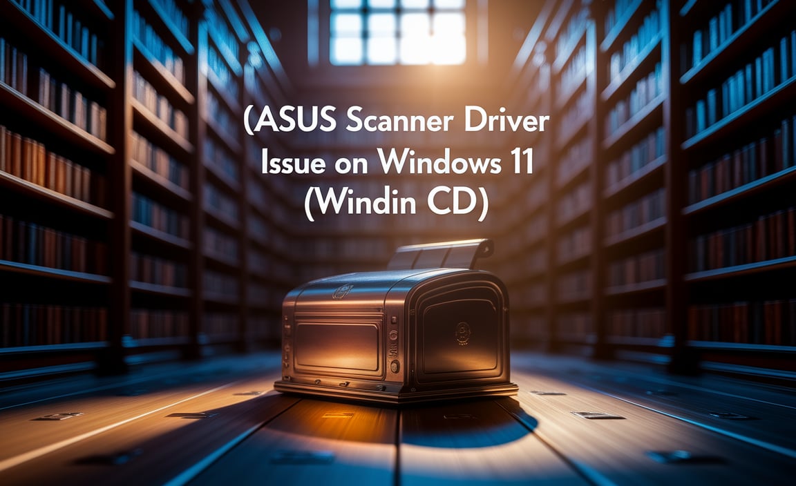 ASUS Scanner Driver Issue on Windows 11 Without CD