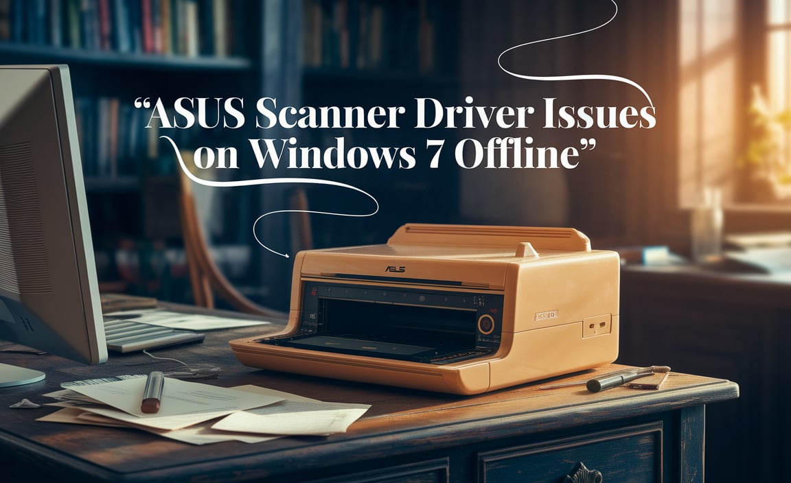 ASUS Scanner Driver Issues on Windows 7 Offline